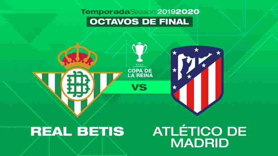 El Atlético de Madrid, rival del Real Betis Féminas en los octavos de final de la Copa de la Reina