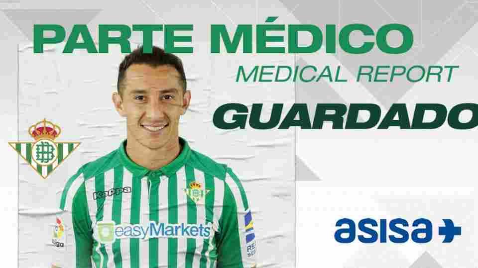 PARTE MÉDICO | Guardado sufre una lesión grado I miofascial del músculo semimembranoso de su pierna izquierda