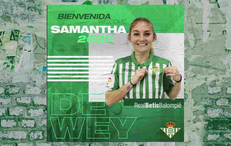 Samantha Dewey, nueva jugadora del Real Betis Féminas