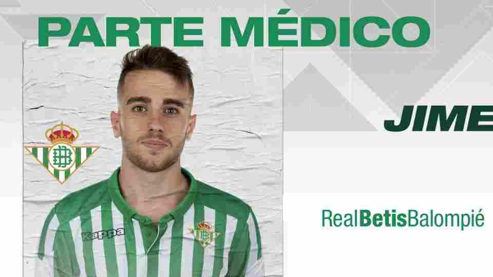 PARTE MÉDICO | Jime sufre una rotura de fibras en el cuádriceps izquierdo