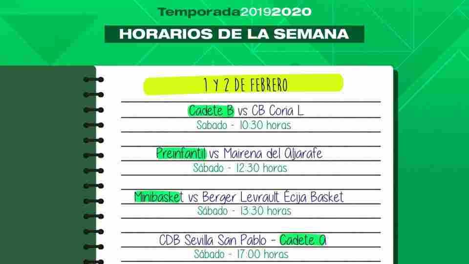 Horarios de cantera del Coosur Real Betis de este fin de semana