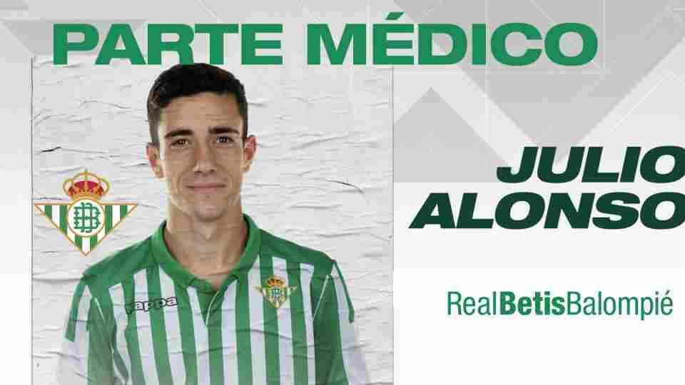 PARTE MÉDICO | Julio Alonso sufre una subluxación en el hombro derecho