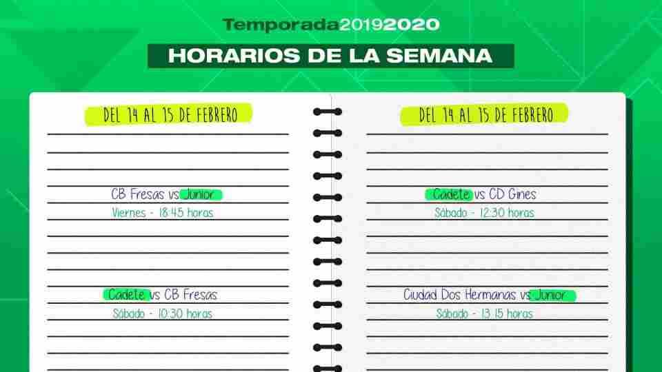 Horarios de la cantera del Coosur Real Betis