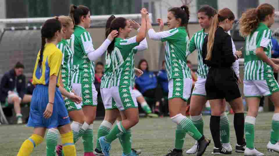 Dos de dos para la cantera del Real Betis Féminas en el último fin de semana