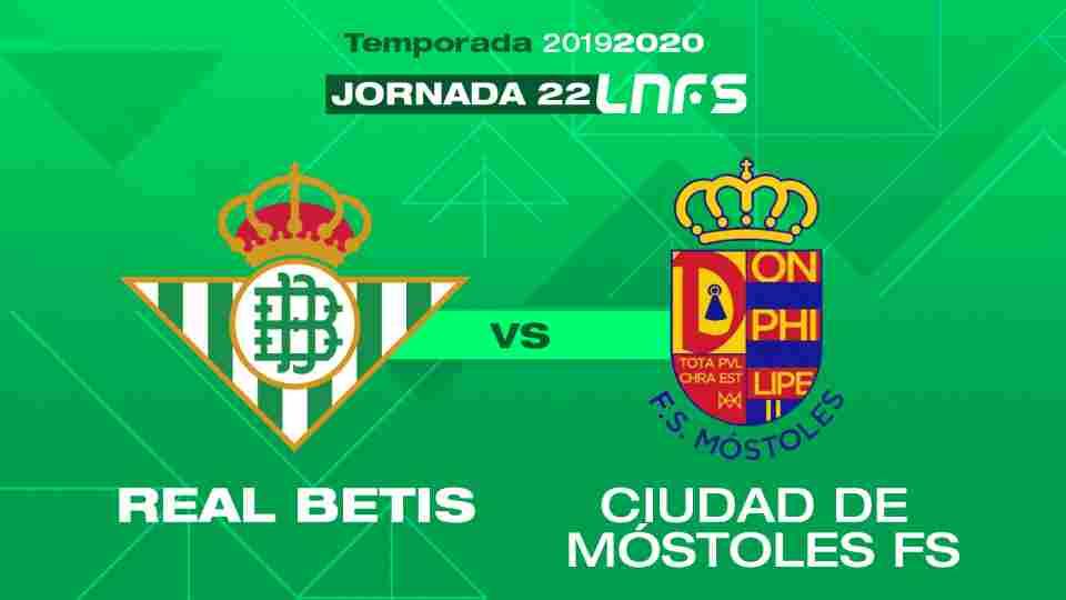 Real Betis Futsal - Ciudad de Móstoles FS, sábado 22 de febrero a las 19:00 horas