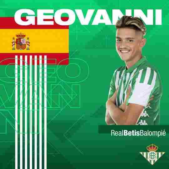 Geovanni, convocado por la selección española sub-19
