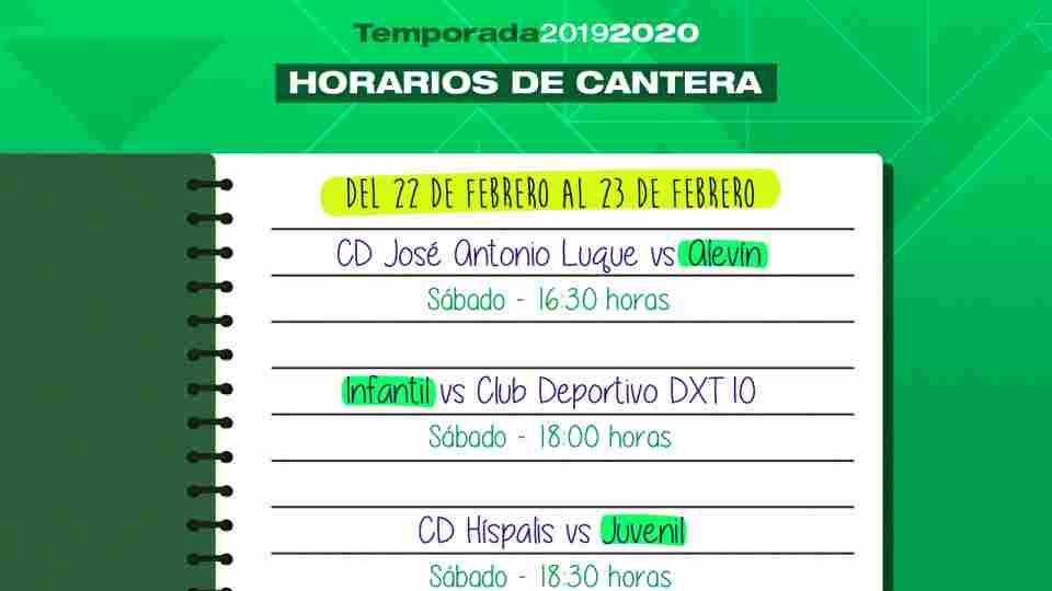 Horarios de la cantera del Real Betis Féminas