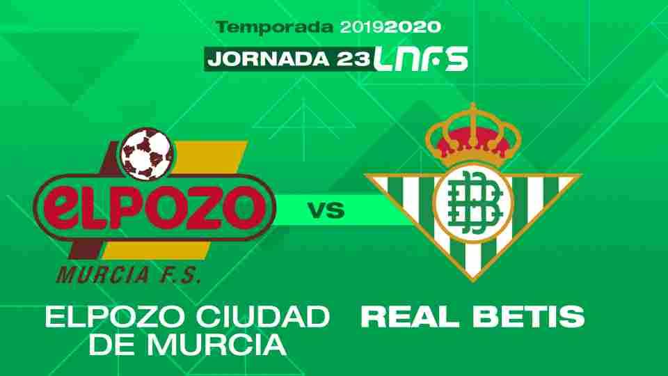 ElPozo Murcia B - Real Betis Futsal, viernes a las 20:30 horas