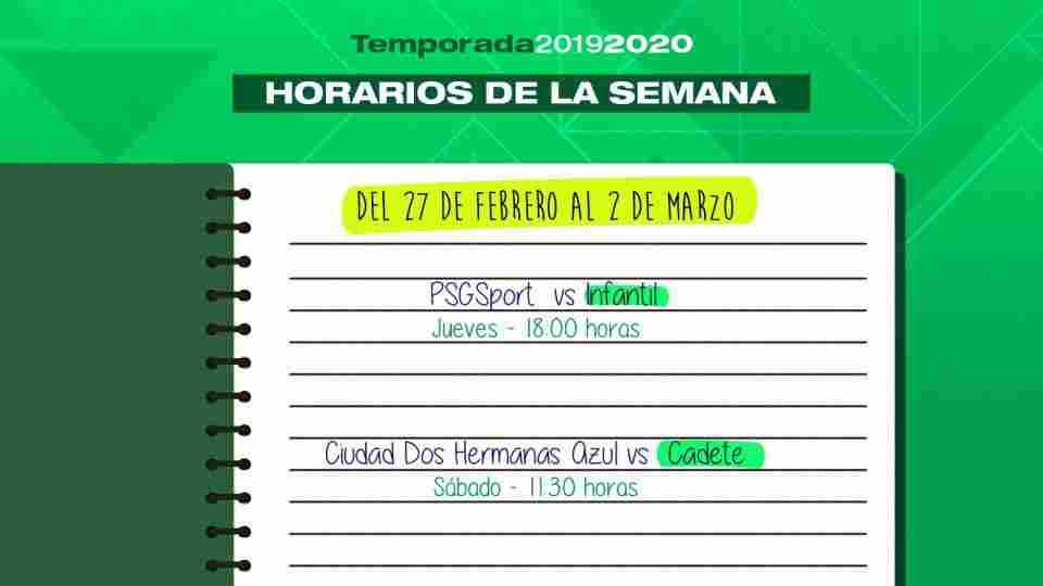 Horarios de la cantera del Coosur Real Betis 
