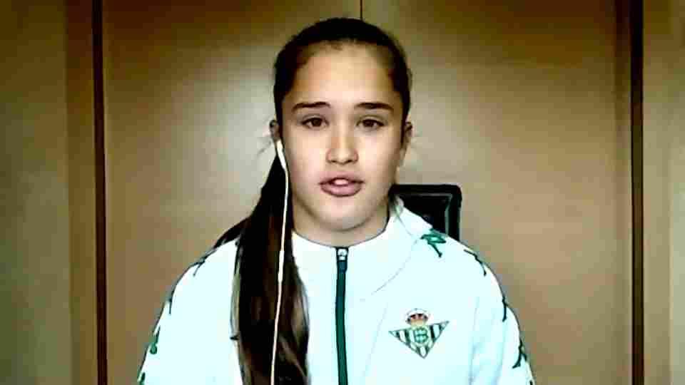 Andrea Medina: "Quiero agradecer al Betis y a Pier la confianza que han depositado en mí"