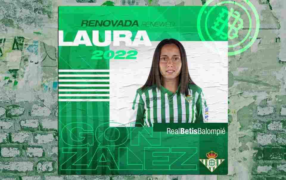 Laura González renueva con el Real Betis Féminas hasta 2022