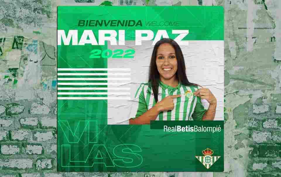 Mari Paz Vilas, primer fichaje del Real Betis Féminas para la próxima temporada