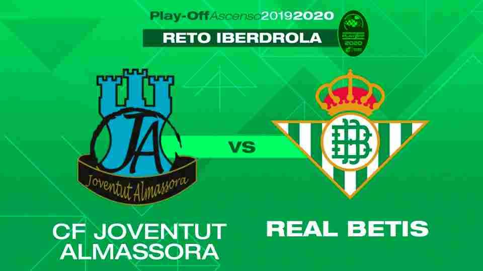 CF Joventut Almassora - Real Betis Féminas 'B', sábado 25 de julio a las 10:00