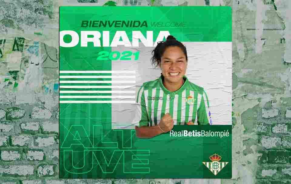 Oriana Altuve, cuarto fichaje del Real Betis Féminas para la próxima temporada
