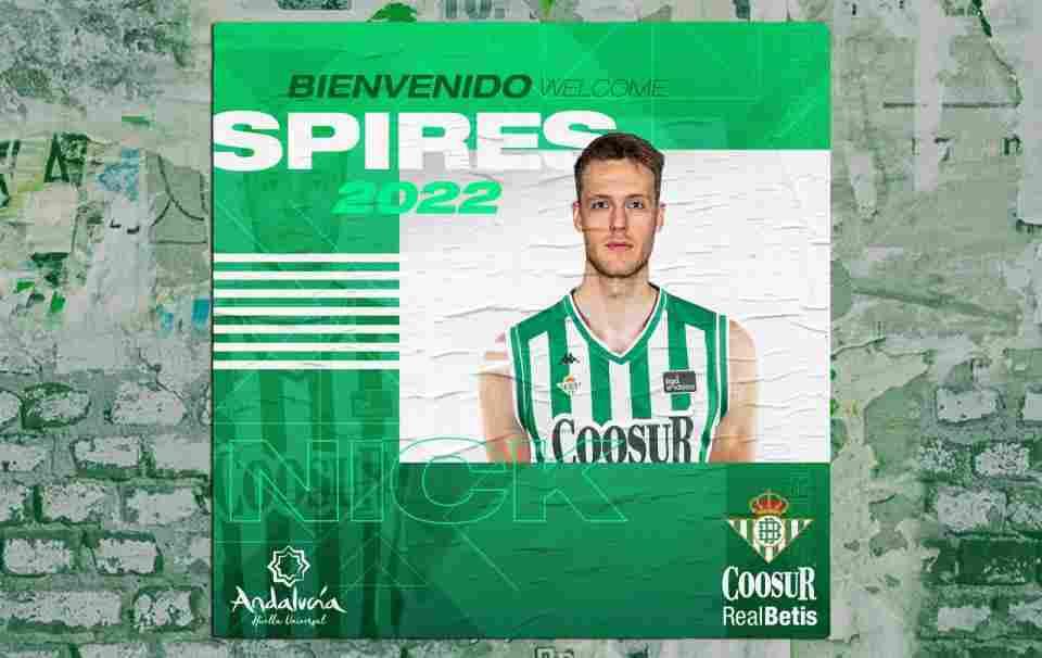 El Coosur Real Betis llega a un principio de acuerdo con Nick Spires