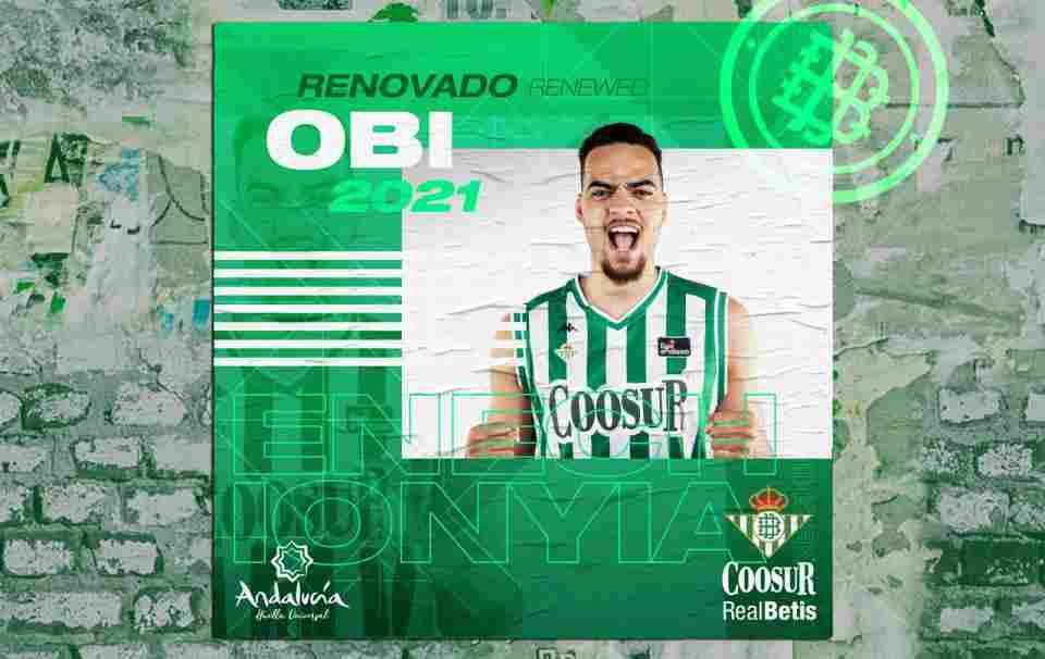 Obi Enechionyia continuará en el Coosur Real Betis hasta 2021