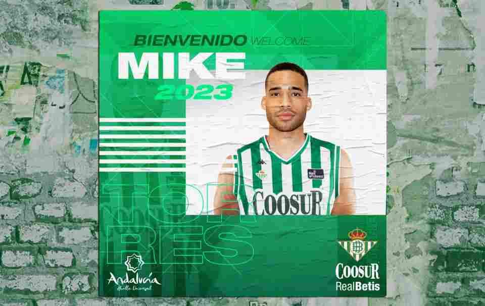 El Coosur Real Betis llega a un principio de acuerdo con Mike Torres