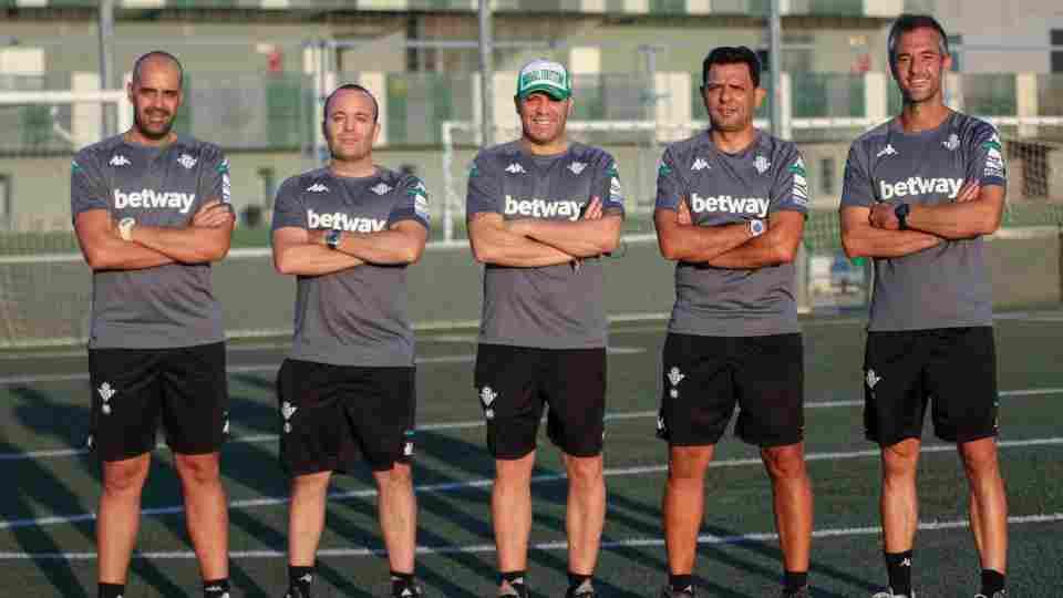 Cuerpo técnico del Real Betis Féminas para la temporada 2020/21
