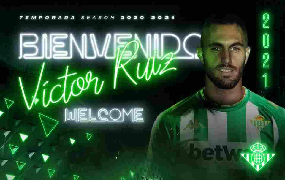 Víctor Ruiz, nuevo jugador del Real Betis
