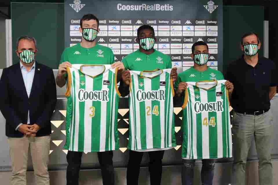 El Coosur Real Betis presenta a Kay, Ouattara y Campbell