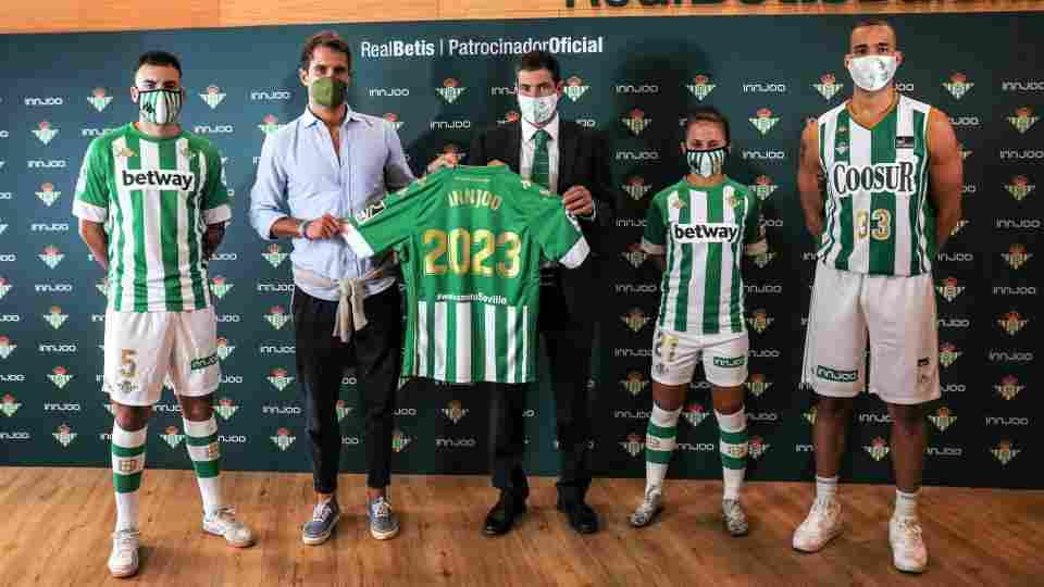 La compañía tecnológica InnJoo patrocinará a las secciones del Real Betis