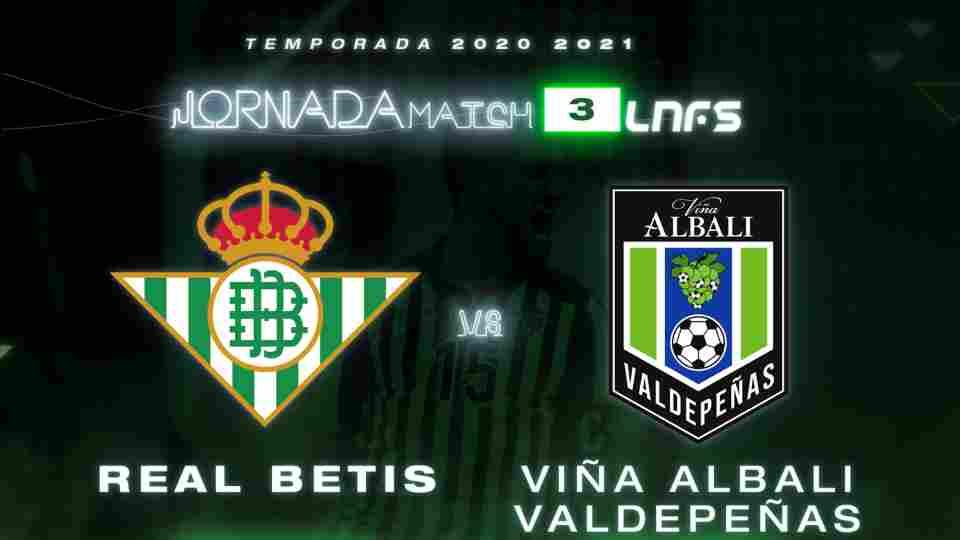 Real Betis Futsal - Viña Albali Valdepeñas, miércoles 28 de octubre a las 19:30 horas
