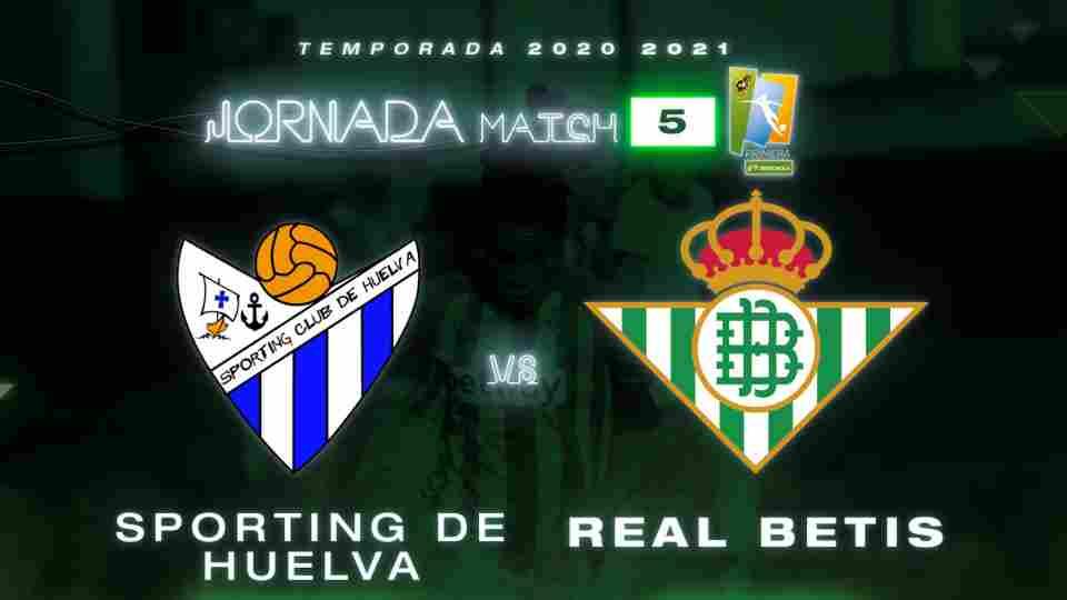 Sporting de Huelva - Real Betis Féminas, miércoles 4 de noviembre a las 16:15 horas