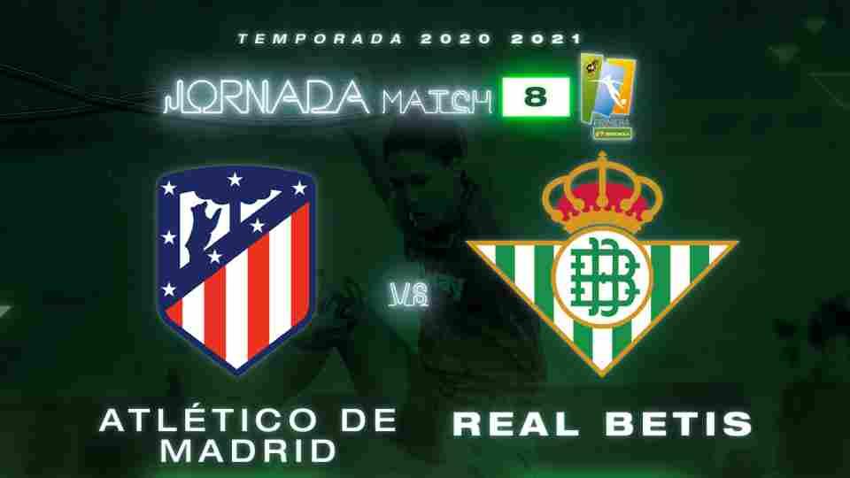 Atlético de Madrid - Real Betis Féminas, domingo 15 de noviembre a partir de las 20:30 horas