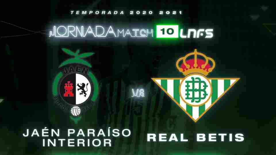 Jaén Paraíso Interior - Real Betis Futsal, miércoles 18 de noviembre a las 19:30 horas