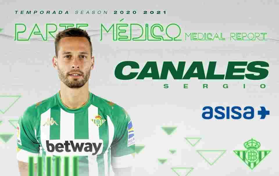 Parte médico de Sergio Canales