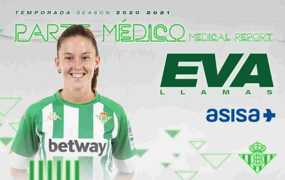 Eva Llamas sufre una rotura del ligamento cruzado anterior de la rodilla izquierda