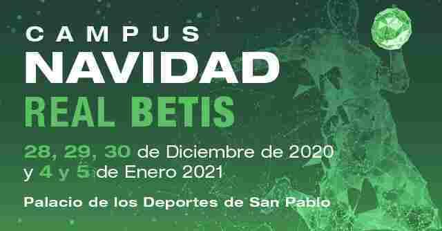 Abierto el plazo para apuntarse al Campus de Navidad del Coosur Real Betis