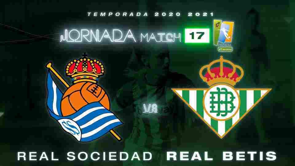 Real Sociedad - Real Betis Féminas, miércoles 27 de enero a las 20:30 horas