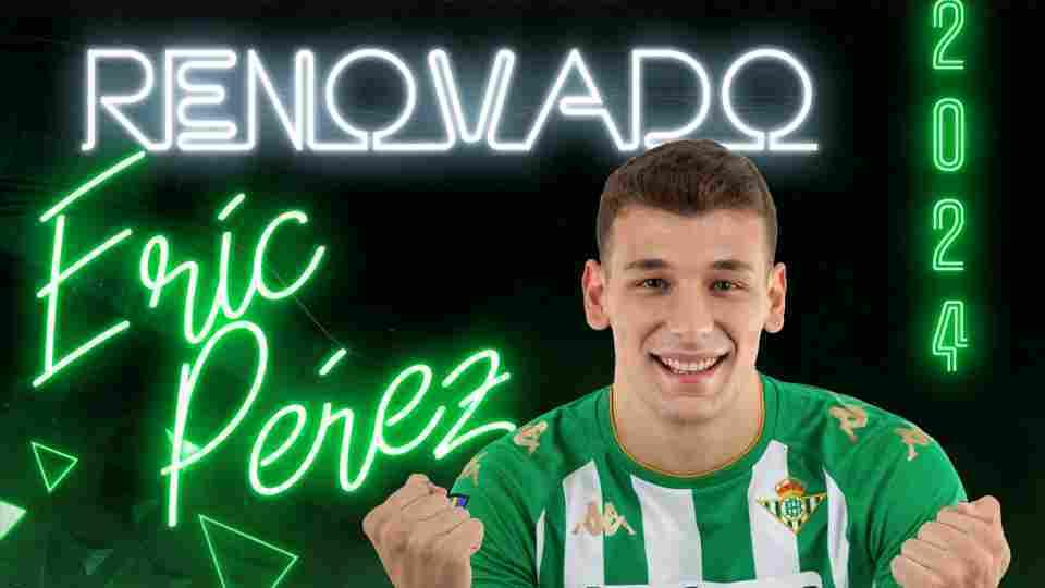 Eric Pérez renueva con el Real Betis Futsal hasta 2024
