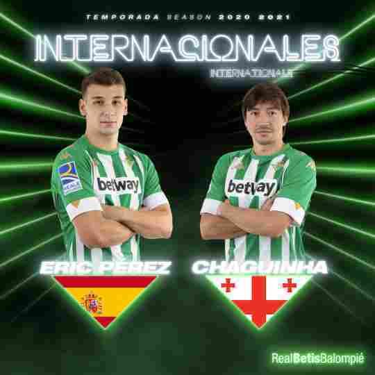 Eric Pérez y Chaguinha, convocados con sus respectivas selecciones