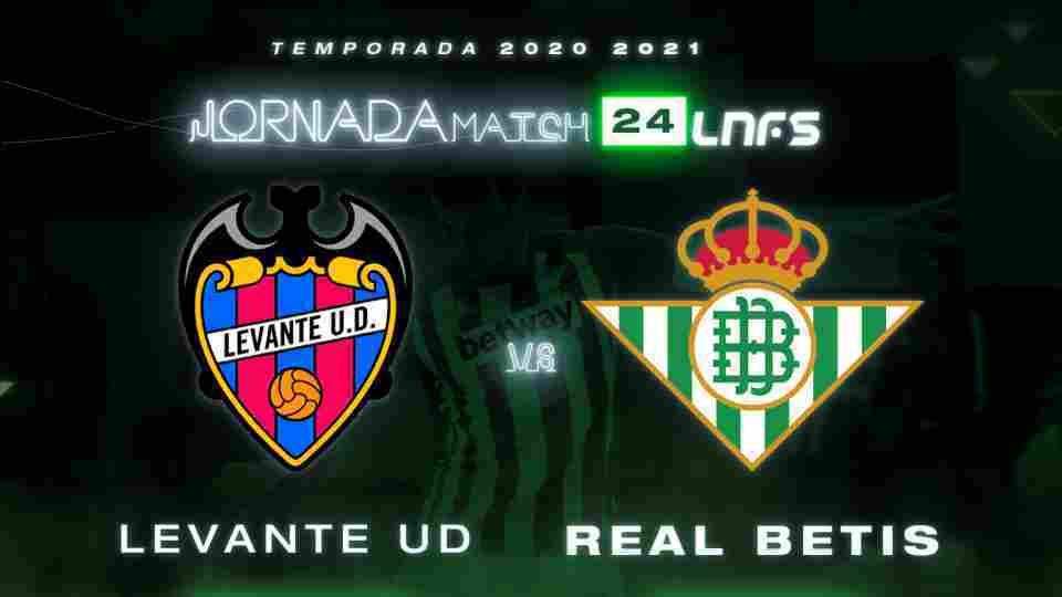 Levante UD FS - Real Betis Futsal, miércoles 17 de marzo a las 19:30 horas