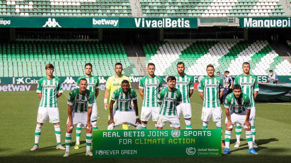 El Real Betis Balompié se suma a la iniciativa 'Sports for Climate Action' de las Naciones Unidas 