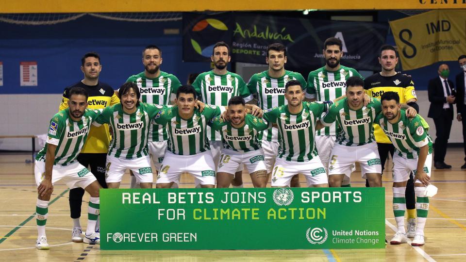 El Real Betis Futsal se suma a la iniciativa 'Sports for Climate Action' de las Naciones Unidas