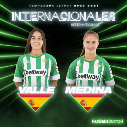 Andrea Medina y María Valle, convocadas con la Selección Española Sub-19