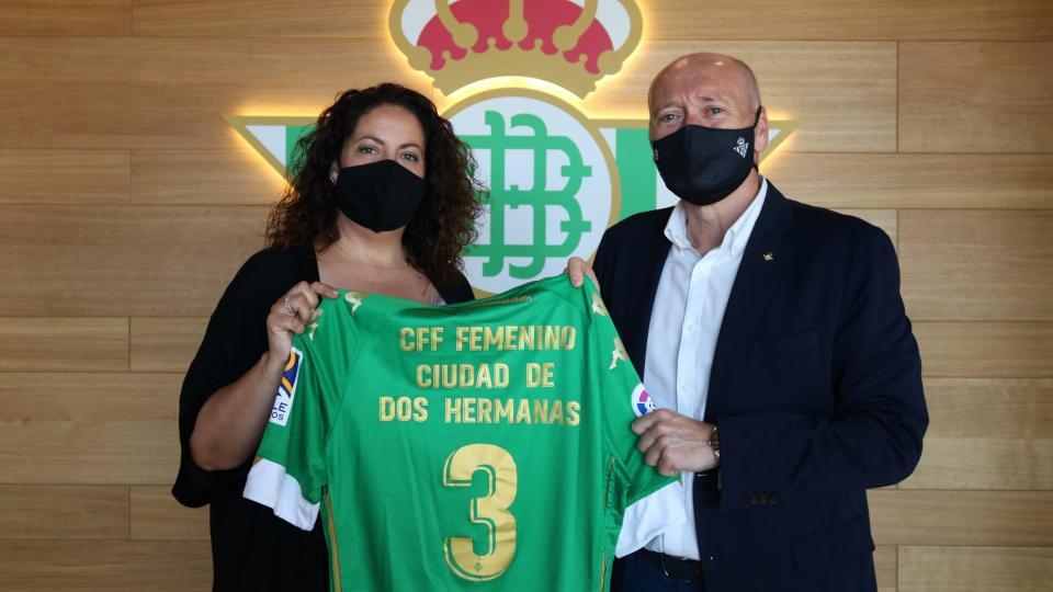 El Real Betis Féminas firma un acuerdo de colaboración con el CFF Ciudad de Dos Hermanas