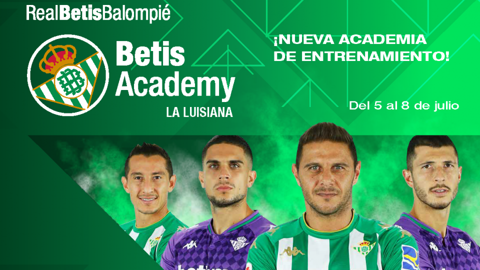 La Escuela Betis abre una Academia de Entrenamiento en La Luisiana