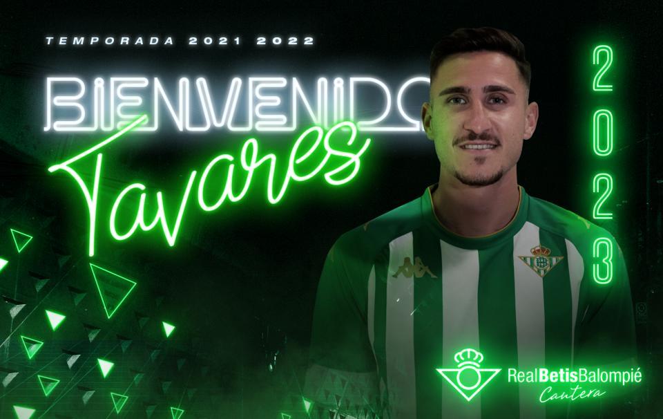 Raúl Tavares, nuevo jugador del Betis Deportivo