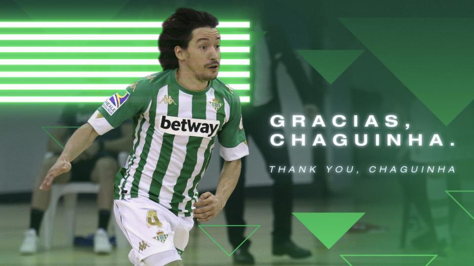 Chaguinha no seguirá en el Real Betis Futsal