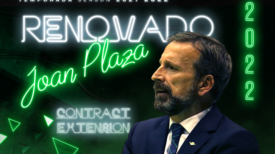 Joan Plaza continuará en el Coosur Real Betis la temporada 2021/22