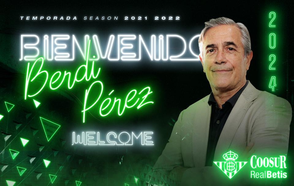 Berdi Pérez, nuevo director deportivo del Coosur Real Betis