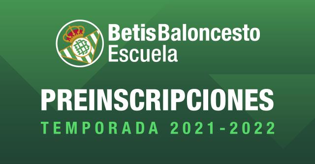 Abierto el plazo para las preinscripciones de las Escuelas del Real Betis Baloncesto