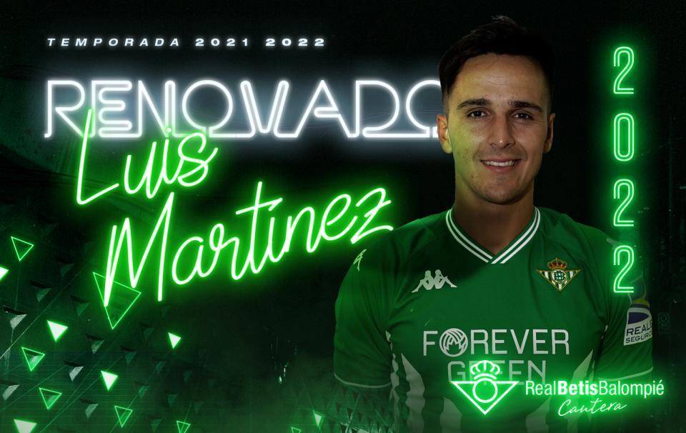 Luis Martínez continuará en el Betis Deportivo
