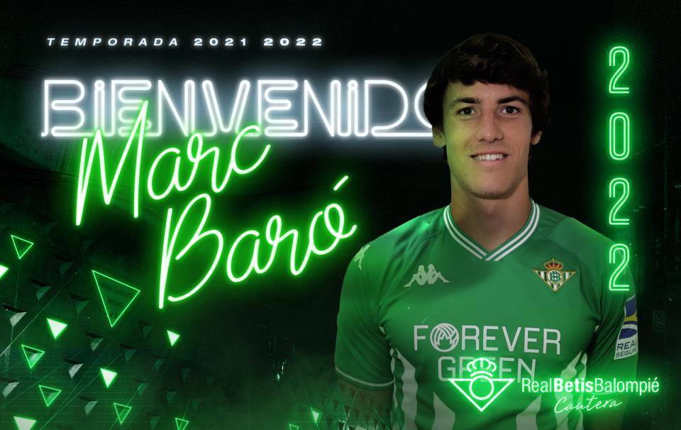 Marc Baró, nuevo jugador del Betis Deportivo