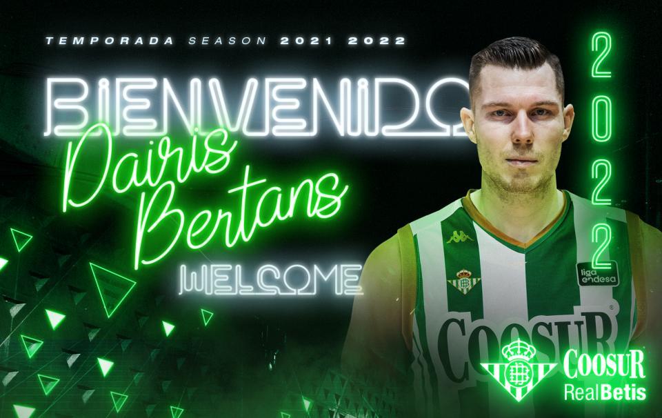 El Coosur Real Betis llega a un principio de acuerdo con Dairis Bertans