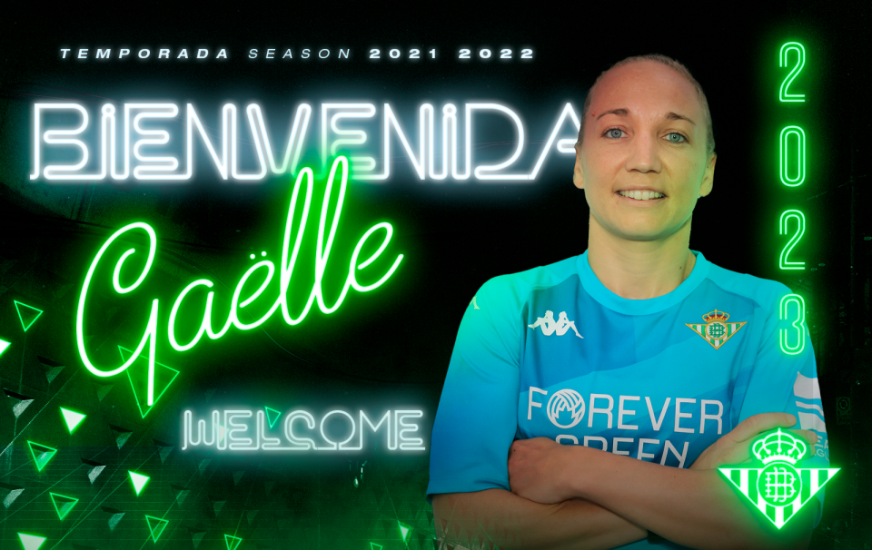 Gaëlle Thalmann, refuerzo en la portería del Real Betis Féminas para la temporada 2021/22